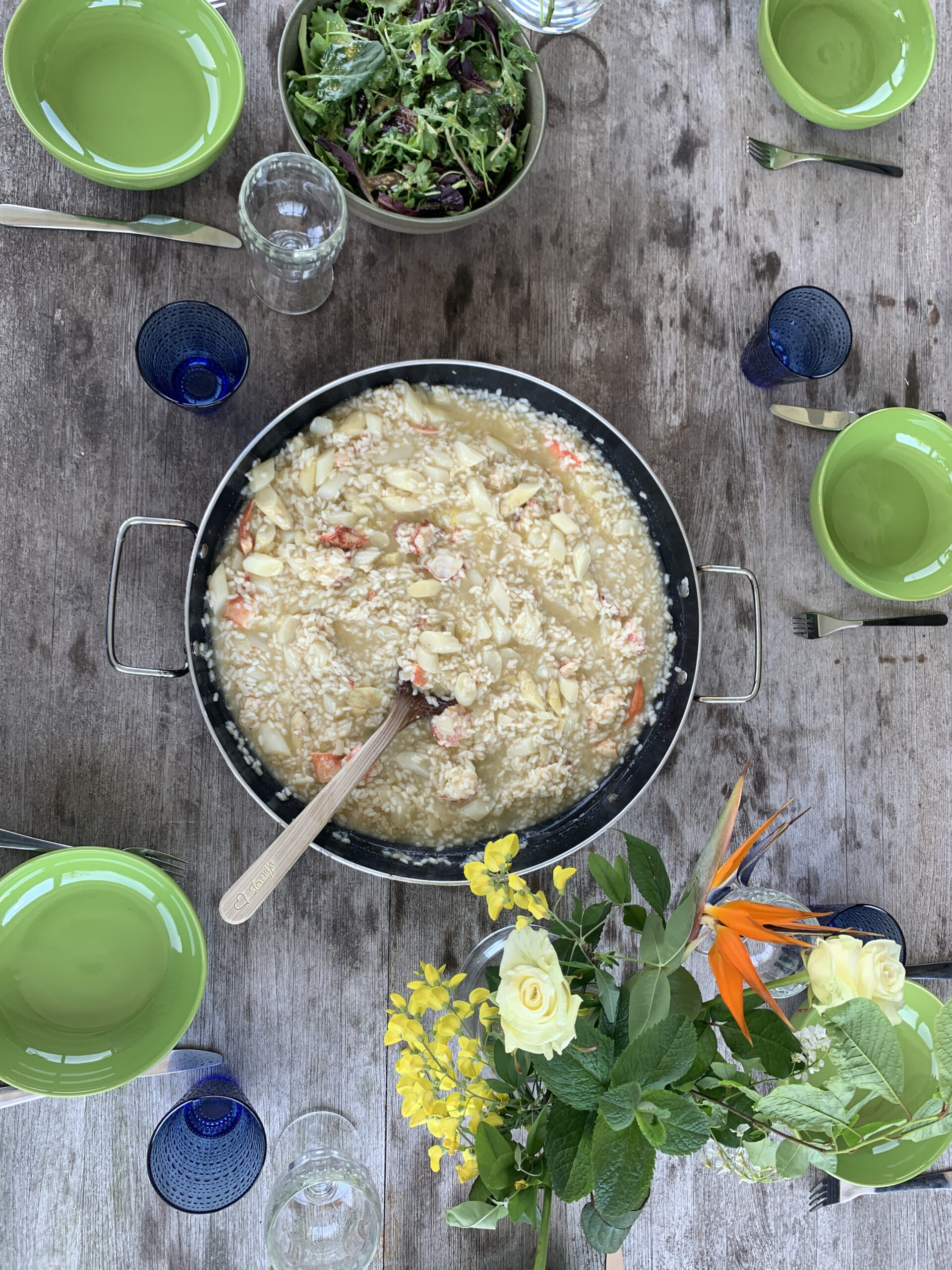 oosterscheldekreeft risotto