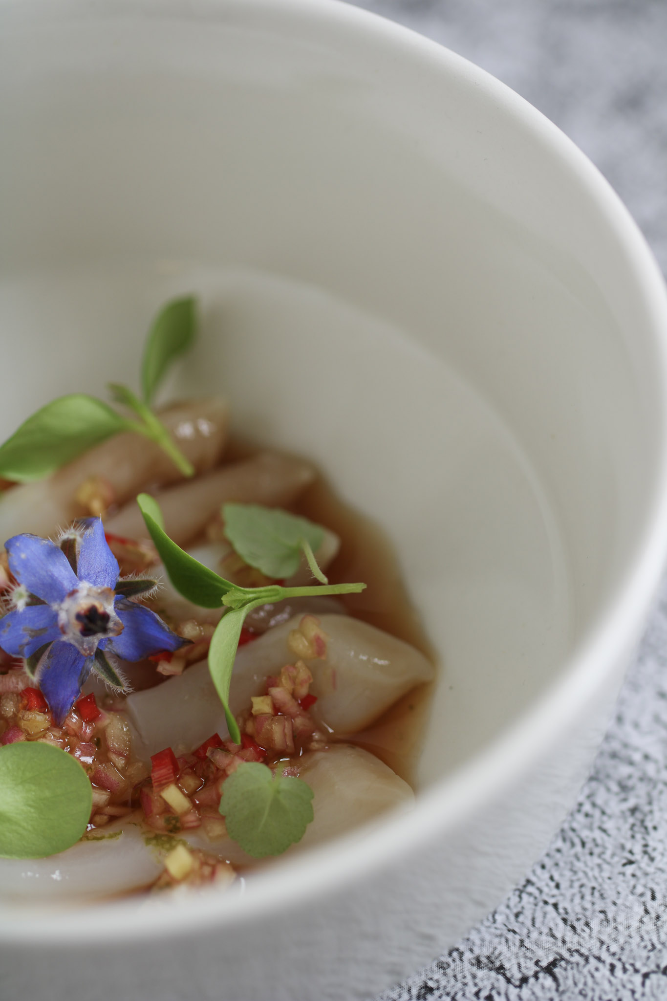 ceviche van scheermessen chef rens